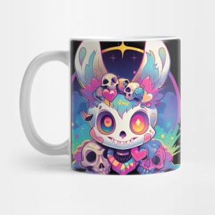 Skull bunny Mug